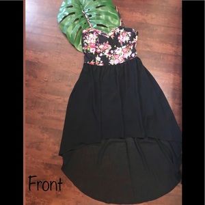 High to Low Floral Dress